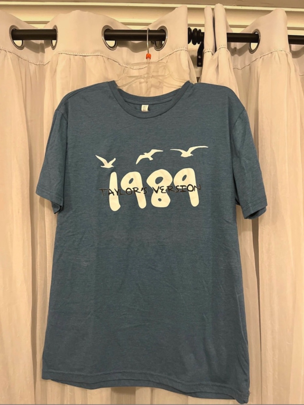 Taylor Swift Blue '1989' Graphic Short Sleeve Tee